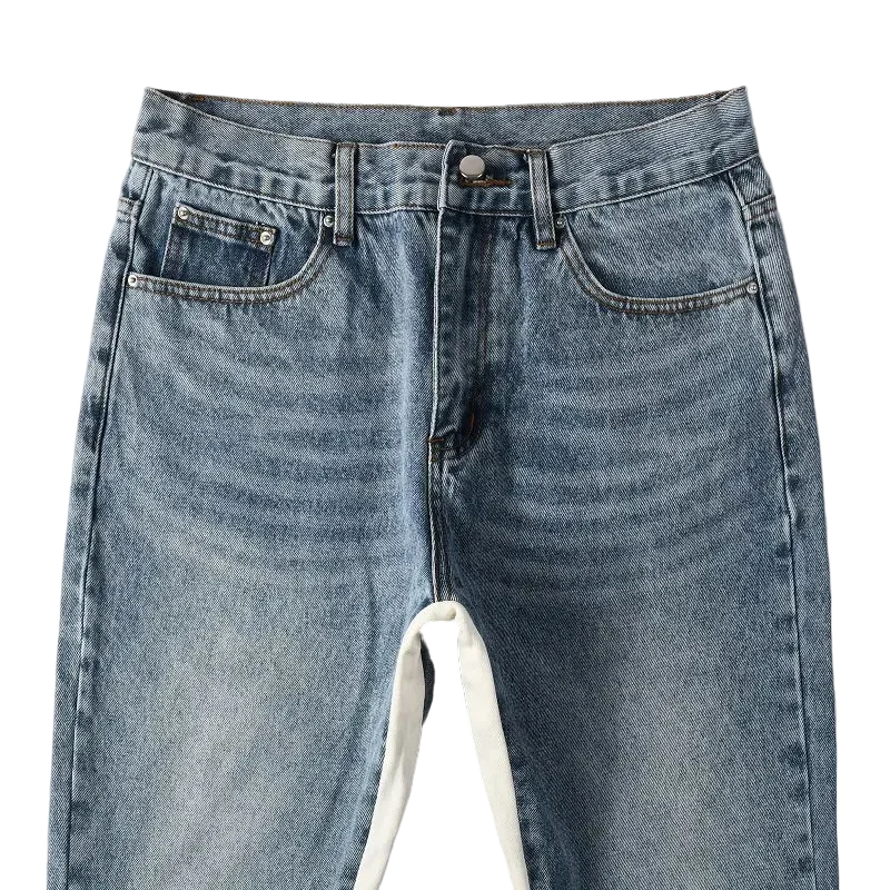Blue Flare Jeans - Image 4