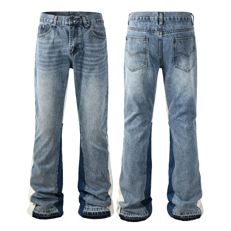 Blue Flare Jeans - Image 7