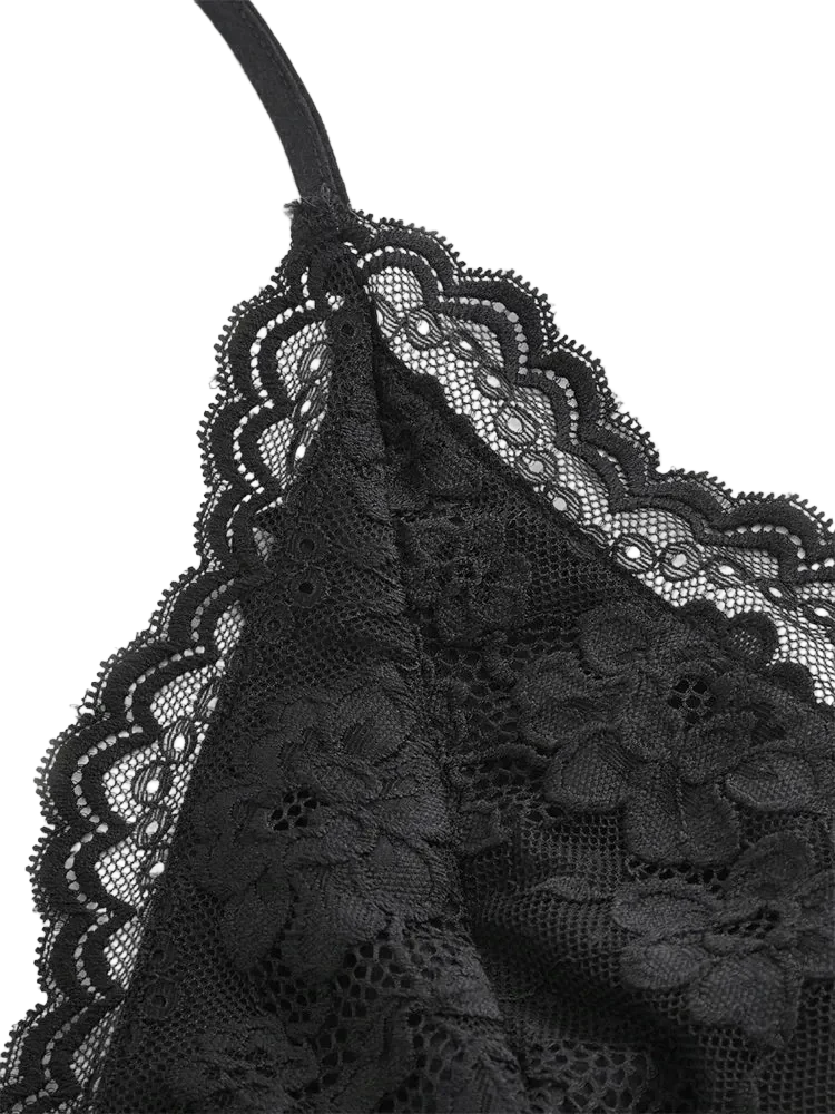 Black Lace Top - Image 4