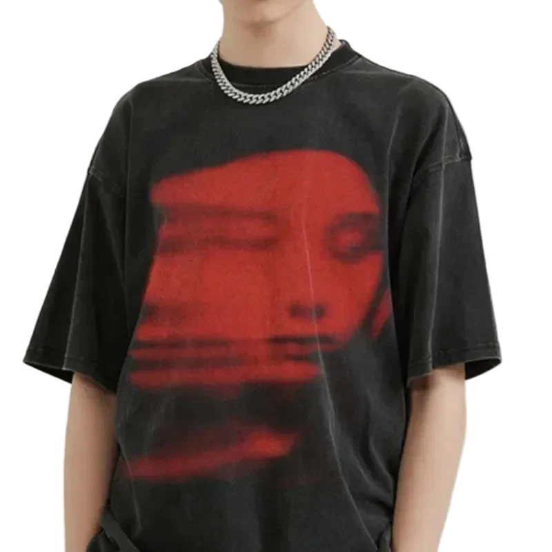 Black Streetwear T-shirt - Image 3