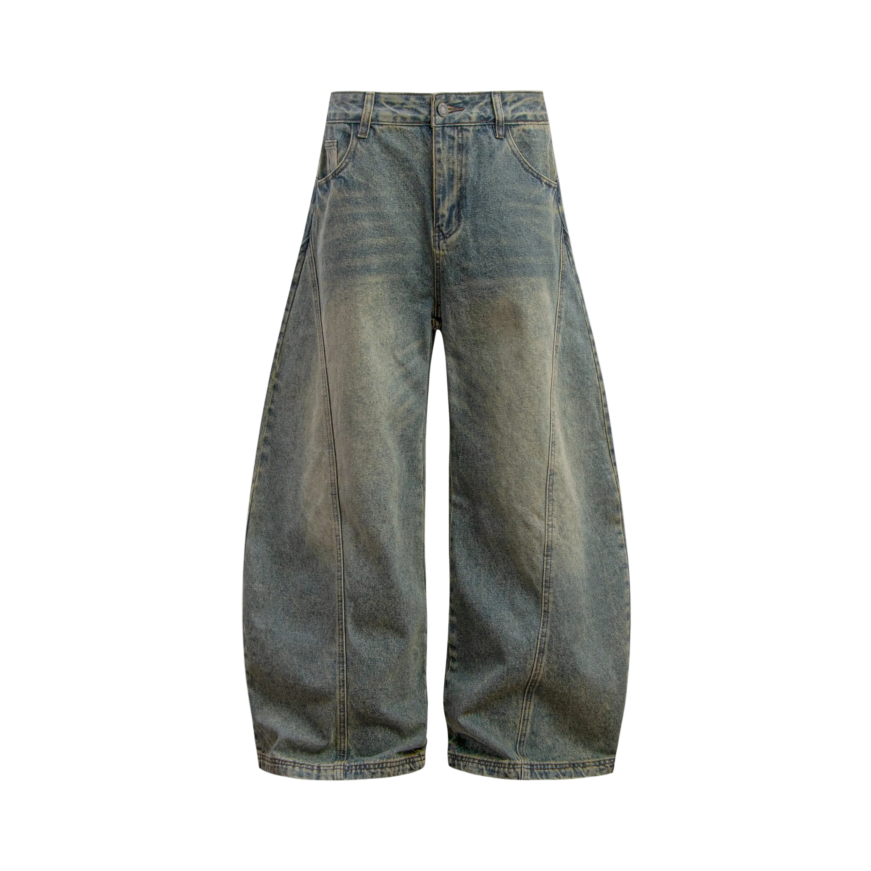 Washed Baggy Jeans - Image 6