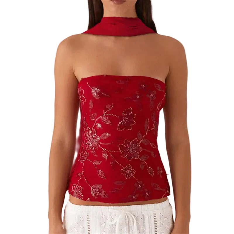 Sequin Tube Top - Image 11
