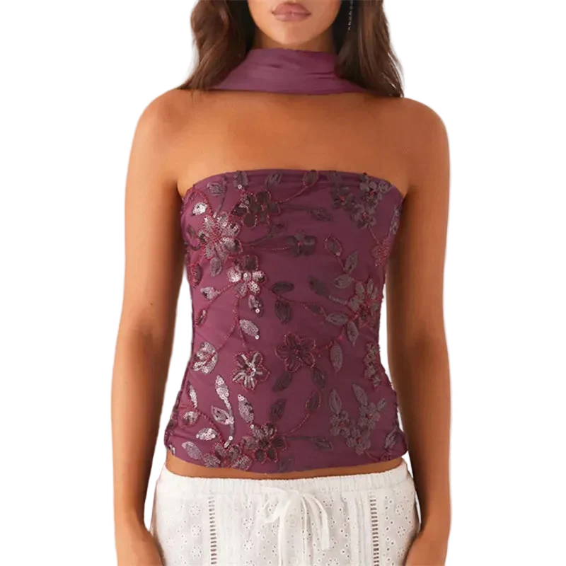 Sequin Tube Top - Image 13