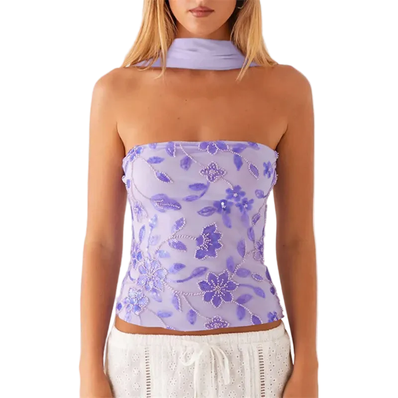 Sequin Tube Top - Image 15