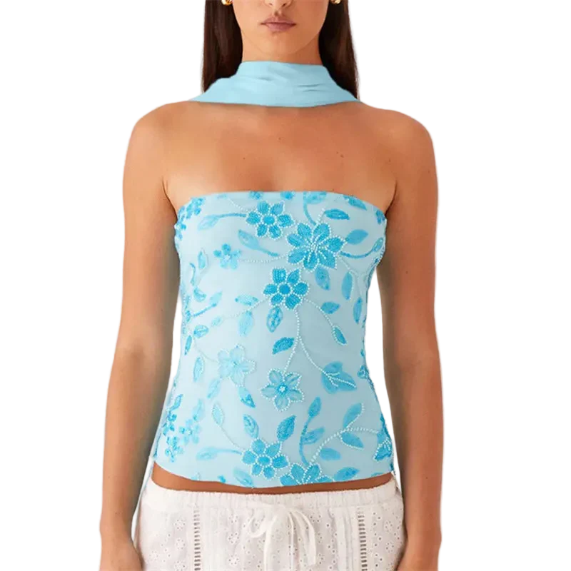 Sequin Tube Top - Image 8