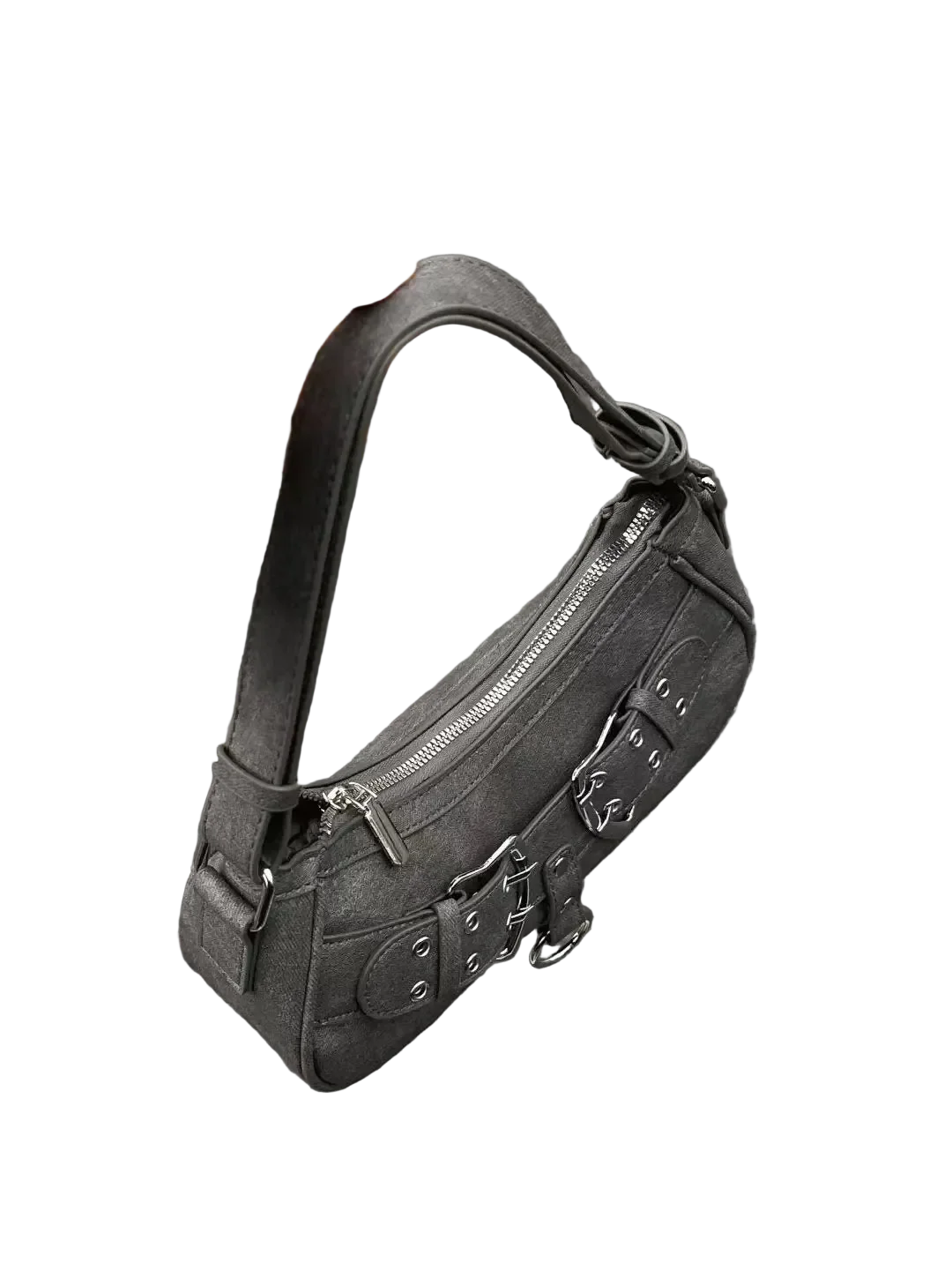 Denim Shoulder Bag - Image 6