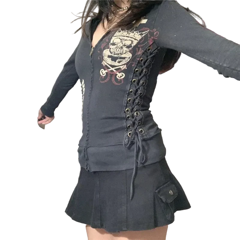 2000s Zip Up Top - Image 4