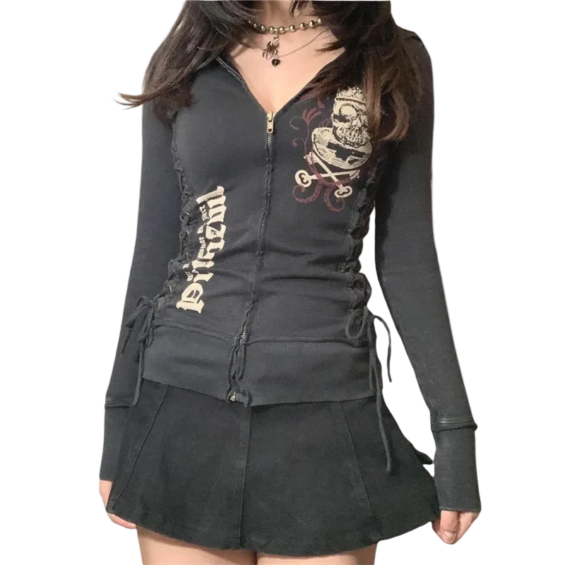 2000s Zip Up Top - Image 5