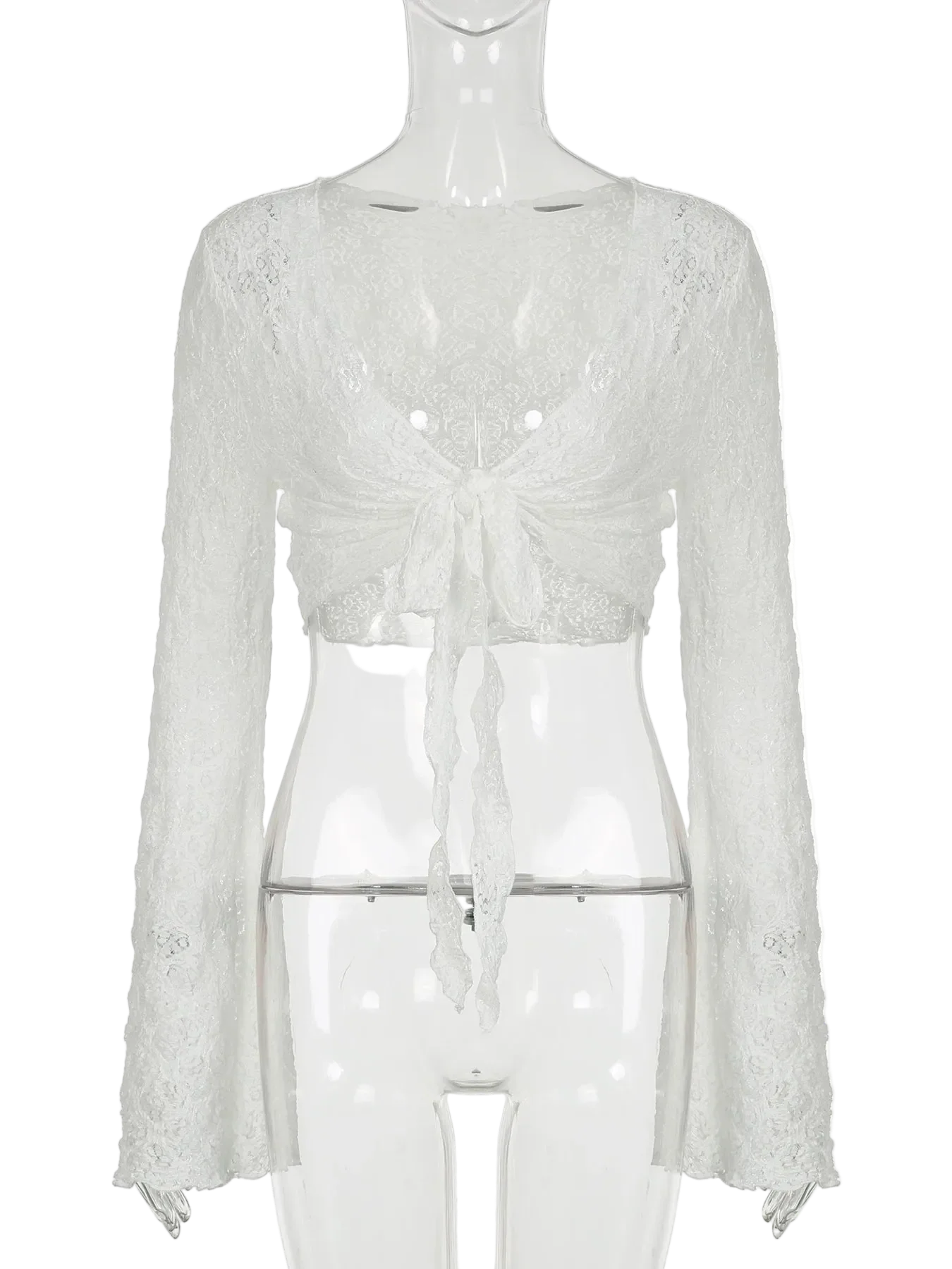 Y2K Flared Cardigan - Image 6