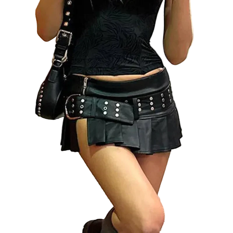 Leather Skirt - Image 5