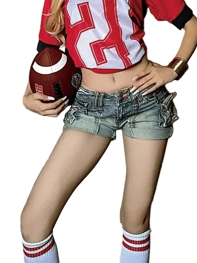 2000s Jeans Shorts - Image 5