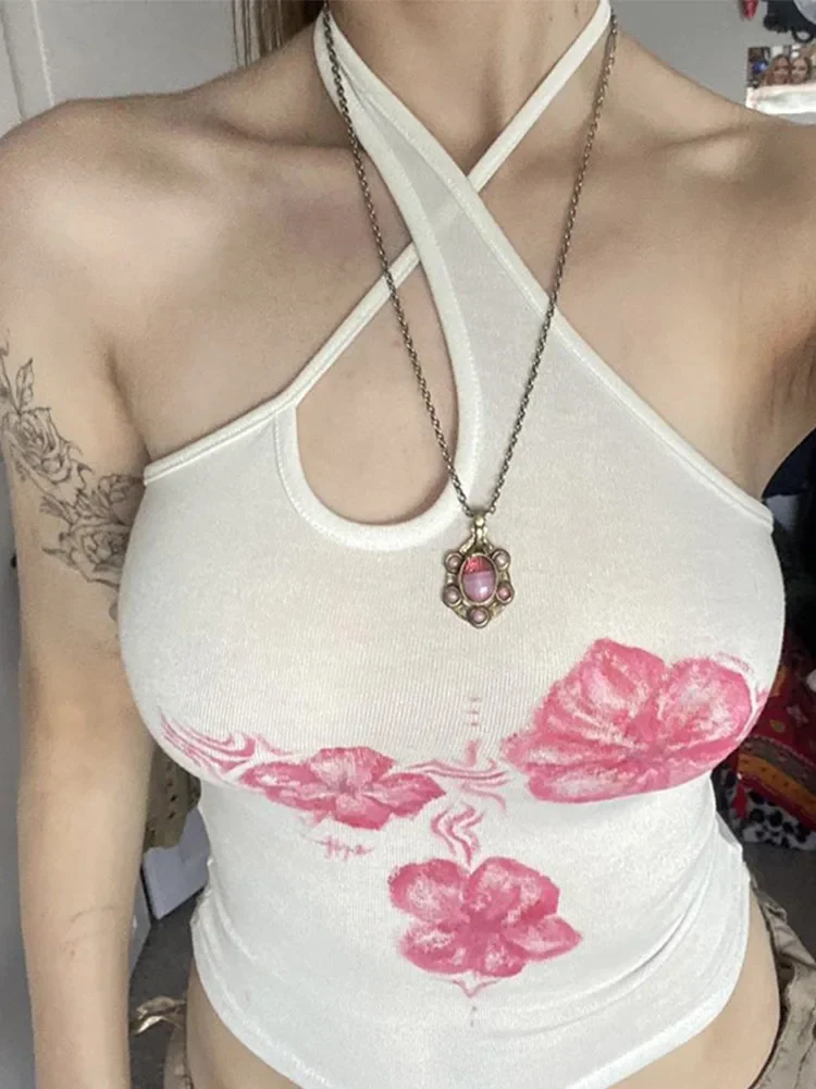 Floral Crop Top - Image 3