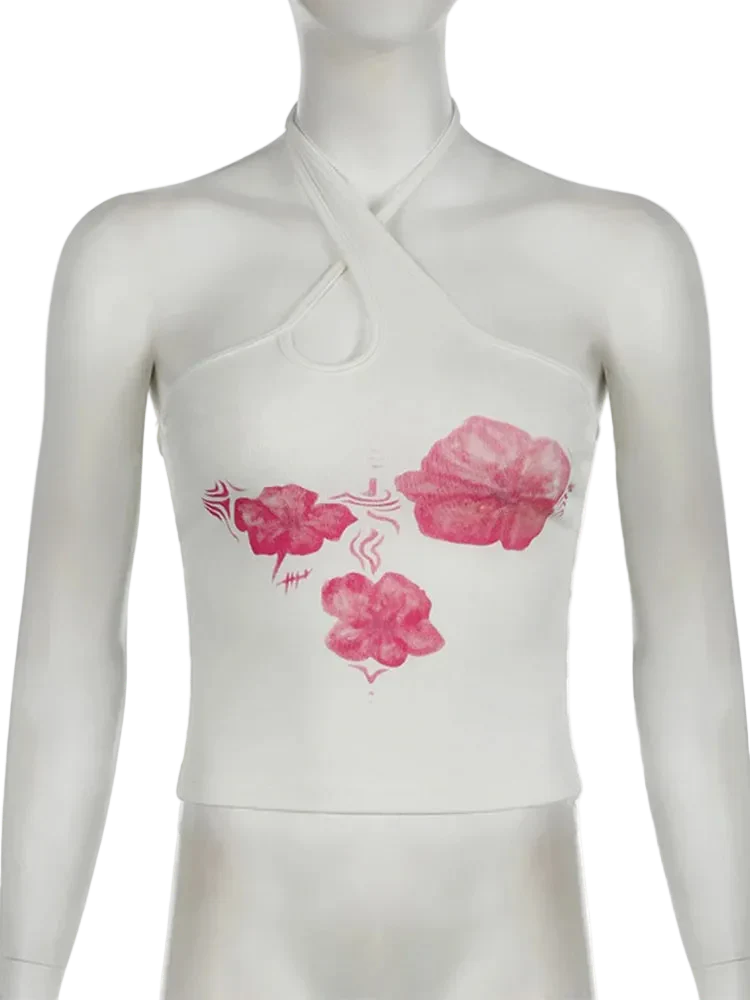 Floral Crop Top - Image 4