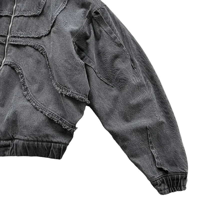 Denim Hoodie - Image 5