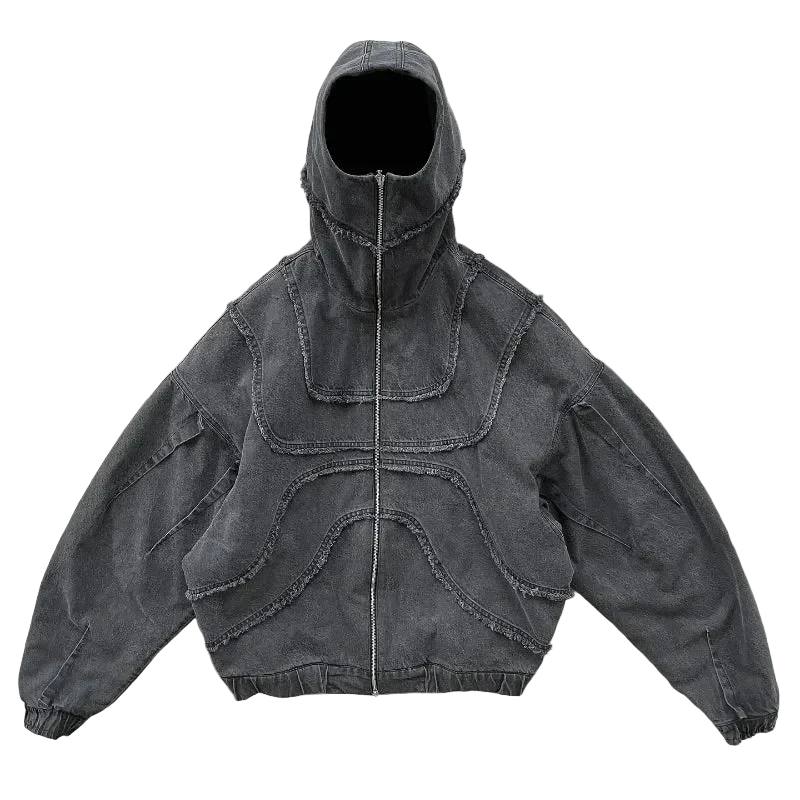 Denim Hoodie - Image 7